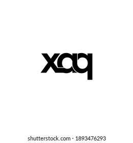 xaq letter original monogram logo design
