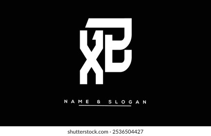 XB, BX Abstract Letters Logo Monogram