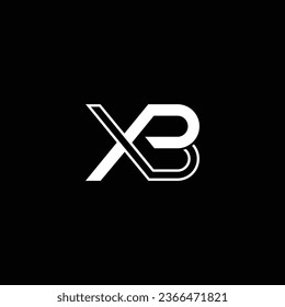 XB or BX abstract outstanding professional business awesome artistic branding company different colors illustration logo
