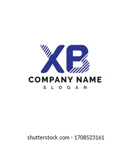 XB Letter Logo Design. XB Letter Logo Vector Illustration - Vector