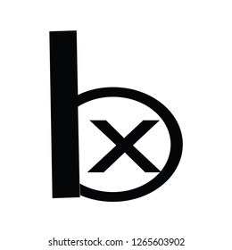 xb letter vector logo