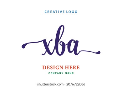 XBA lettering logo is simple, easy to understand and authoritative