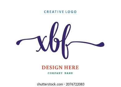 El logotipo de grabado XBF es sencillo, fácil de entender y autoritario