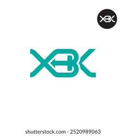 XBK Logo Letter Monogram Design