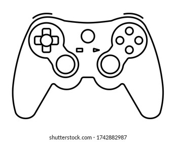 Xbox Video Game Controllers Or Gamepad Line Art Icon For Apps And Websites