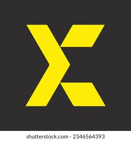 XC  creative and modern vector logo design