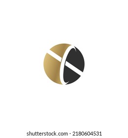 XC, CX, X AND C Abstract initial monogram letter alphabet logo design