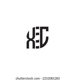 concepto de hoja XC en un diseño profesional de alta calidad que se imprimirá bien en cualquier medio de impresión
