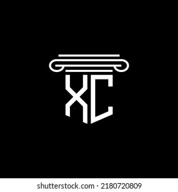 XC letter logo creative design with vector graphic