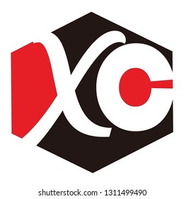 XC LETTER VECTOR LOGO