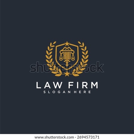 XD letter monogram logo for lawfirm with pillar and leaf image design