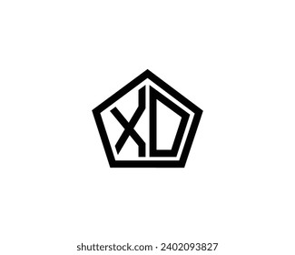 XD logo design vector template