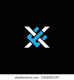 XE or EX abstract outstanding professional business awesome artistic branding company different colors illustration logo