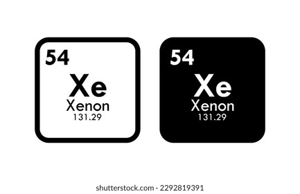xenon icon set. vector template illustration  for web design