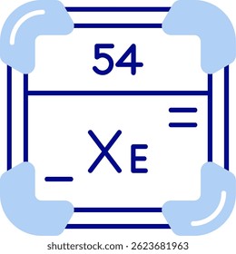 Xenon Linie Vektor Icon Design