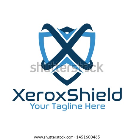 Xero Shield is a simple logo, like a shape in a simple circle, suitable for various needs of your company or business logo,