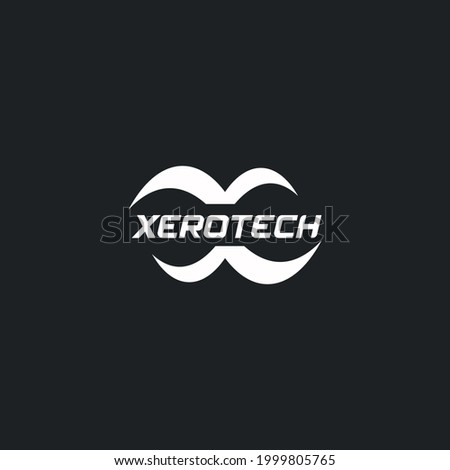 xero tech vector icon logo design