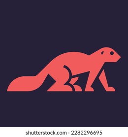 Xerus Logo. Icon design. Template elements
