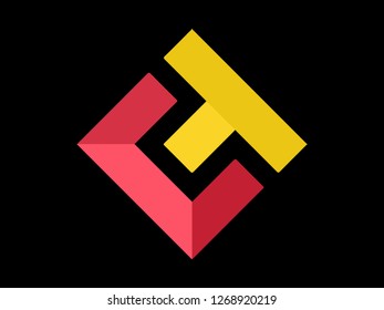 XET Eternal Token Cryptocurrency vector illustration