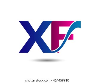 XF initial company group logo

