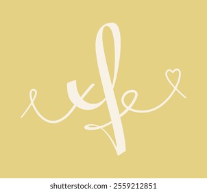 XF initial wedding monogram calligraphy vector illustration. Hand drawn lettering x and f love logo design for valentines day poster, greeting card, photo album, banner print or tattoo.