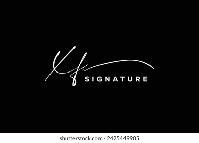 XF initials Handwriting signature logo. XF Hand drawn Calligraphy lettering Vector. XF letter real estate, beauty, photography letter logo design.