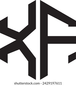 XF Polygon icon, symbol, vector file,