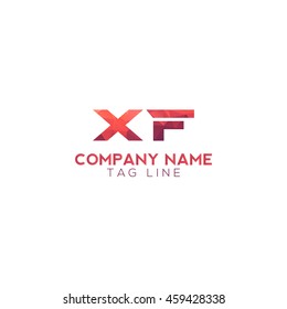 xf polygonal logo