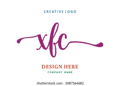 XFC lettering logo is simple, easy to understand and authoritative