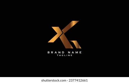 XG, GX, Abstract initial monogram letter alphabet logo design