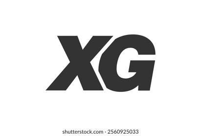 XG Techno Editable Font Logo For Corporate Branding. Bold, Futuristic Design With Unique Typographic Ideas. Minimal Custom Type And Dynamic Letter Variations For Promotion, Printing, And Book Titles