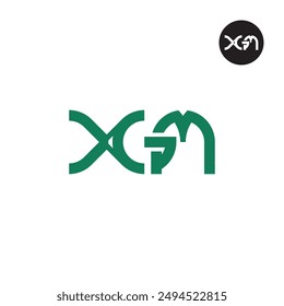 XGM Logo Letra Monograma Diseño