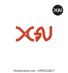 XGN Logo Letter Monogram Design