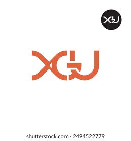 XGU Logo Letra Monograma Diseño