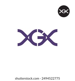 XGX Logo Letra Monograma Diseño