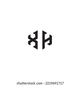 XH abstract concept in high quality professional design that will print well across any print media