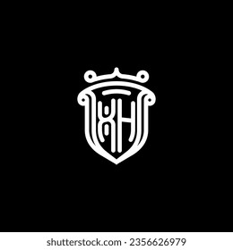 Erstmalige XH-Schild-Monogramm mit hochqualitativem professionellem Design, gut bedruckt