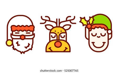 Xhristmas illustration. vector background