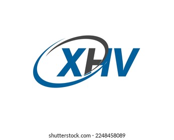 XHV-Brief kreatives, modernes, elegantes Logo-Design