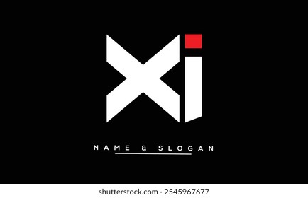 XI, IX Abstract Letters Logo Monogram