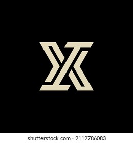 XI IX logo. the letter X and I perfectly combined into a new, modern and original Logo