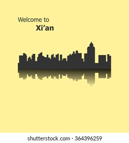 Xi'an, China skyline