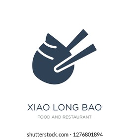 xiao long bao icon vector on white background, xiao long bao trendy filled icons from Food and restaurant collection, xiao long bao vector illustration
