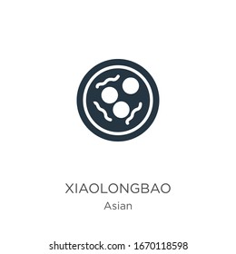 Xiaolongbao icon vector. Trendy flat xiaolongbao icon from asian collection isolated on white background. Vector illustration can be used for web and mobile graphic design, logo, eps10