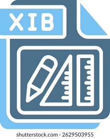 XIB Glyph Two Colour Icon