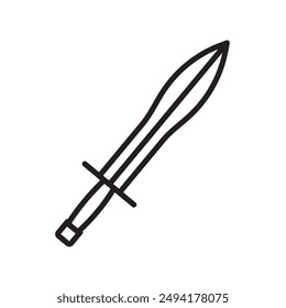 Xifos icon Black line art vector