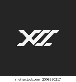 XII Logo, simple, sporty, and luxury combination 