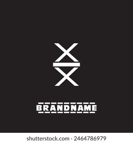 XIX letter logo vector  design white color on black color background XIX letter logo icon design
