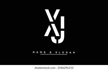 XJ, JX Abstract Letters Logo Monogram