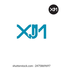 XJM Logo Letter Monogram Design